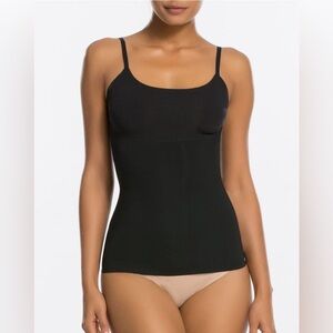 SPANX NWT Thinstincts Convertible Cami in Very Black Size Small